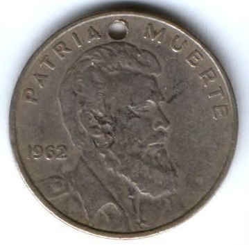 40 сентаво 1962 г. Куба