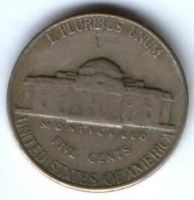 5 центов 1948 г. США