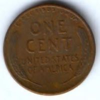 1 цент 1945 г. США