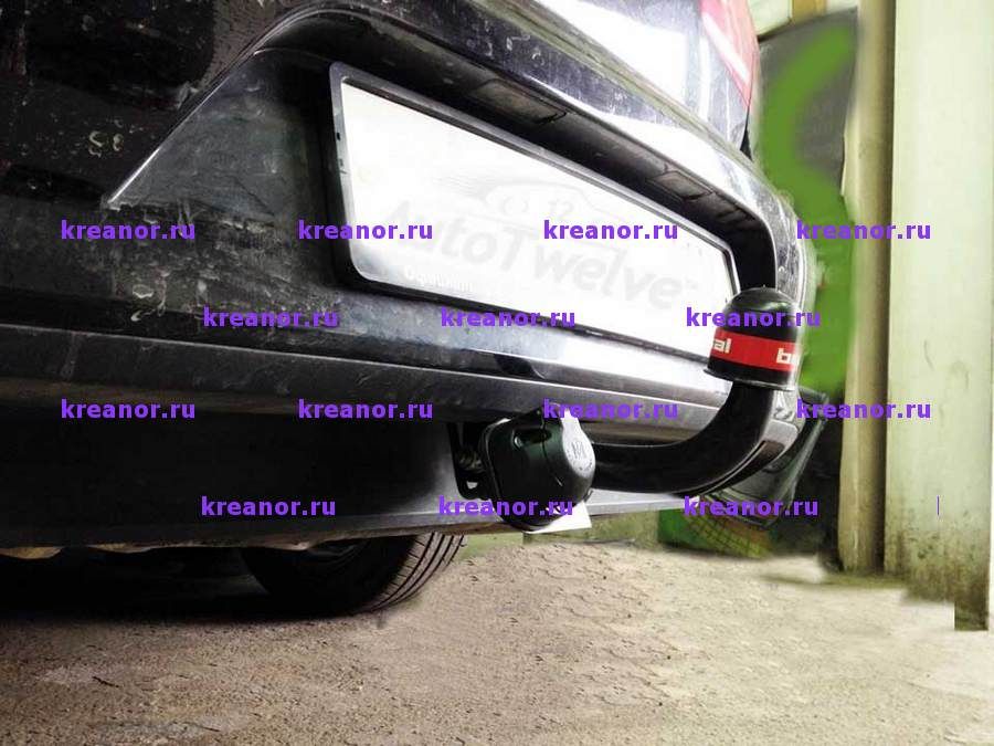 Фаркоп BOSAL-ORIS Volkswagen Passat B7 седан/универсал 11/2010-2015. Необходима подрезка бампера. Тип шара: A. Нагрузки: 1300/75 кг - 2195-A Bosal