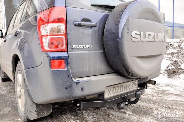 Фаркоп BOSAL-ORIS на Suzuki Grand Vitara 5 дверей 2005/9- без выреза в бампере. Тип шара: A. Нагрузки: 1500/75 кг - 2850-A Bosal