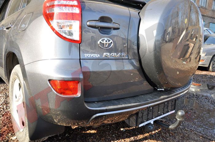 Фаркоп BOSAL-ORIS на Toyota RAV4 2006-2012 без выреза в бампере. Тип шара: A. Нагрузки: 1500/100 кг - 3043-A Bosal