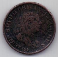 1/2 стювера 1815 г. Цейлон
