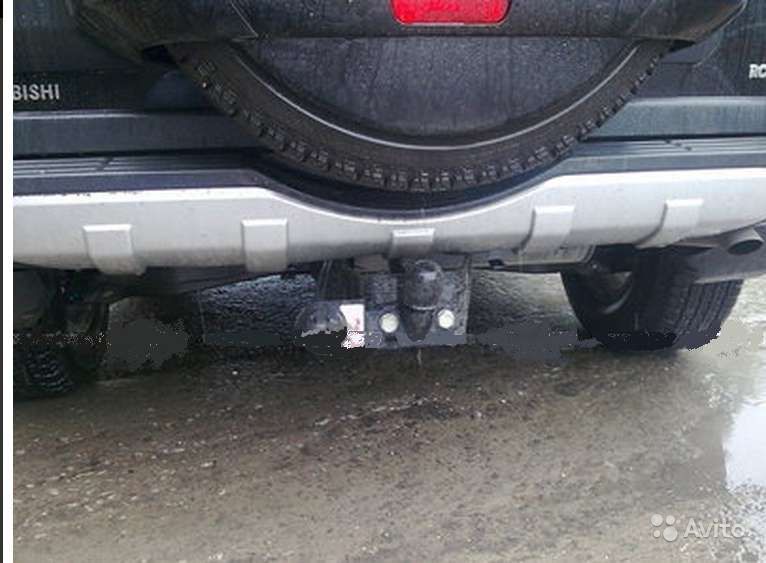 Фаркоп BOSAL-ORIS Mitsubishi Pajero IV (с мая 2012) 2007- необходима подрезка бампера. Тип шара: F. Нагрузки: 3500/100 кг - 4125-F Bosal