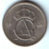 50 эре 1968 г. Швеция