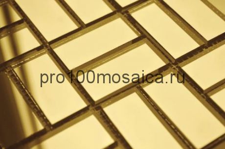 G42-3 Золотое зеркало. Мозаика зеркальная серия BASE, 262*262 мм (VIVERE)
