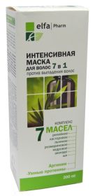 ЭЛЬФА  7  МАСЕЛ  МАСКА  ИНТЕНСИВНАЯ  "7  В  1"  ПРОТИВ  ВЫПАДЕНИЯ  ВОЛОС,  200  МЛ.