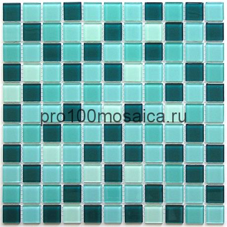 Maldives стекло 25*25. Мозаика серия CRYSTAL, размер, мм: 300*300 (BONAPARTE)