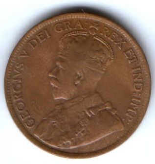 1 цент 1919 г. Канада