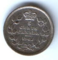 5 центов 1902 г. Канада