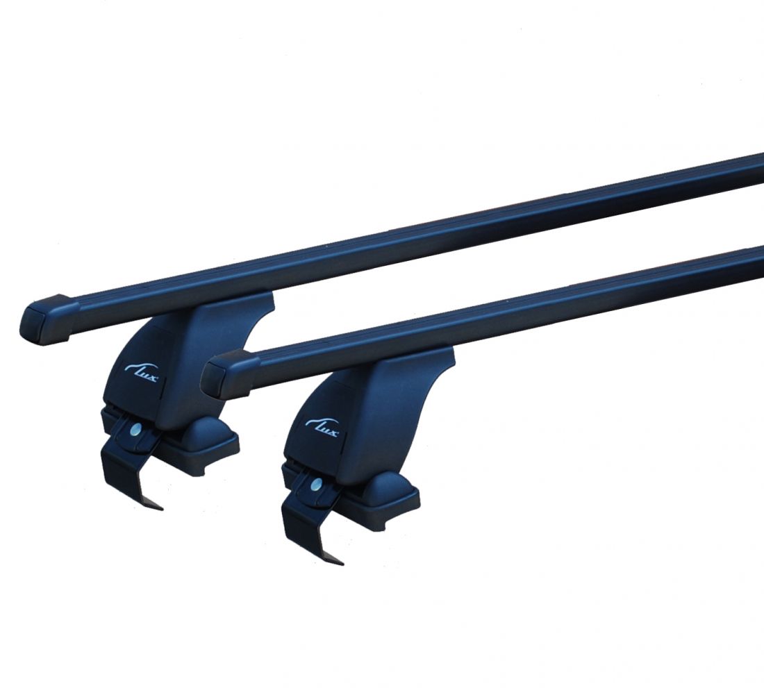 Багажник на крышу "LUX" с дугами 1,2м прямоугольными для а/м Toyota Corolla (E12) Hatchback 2001-2006  г.в.