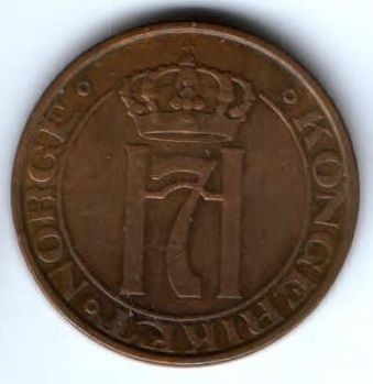 5 эре 1939 г. Норвегия