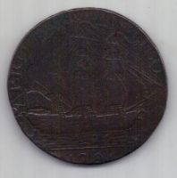 1/2 пенни 1794 г. Великобритания(токен)