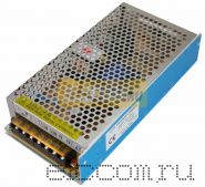 Источник питания 220V AC/12V DC, 12,5A, 150W с разъёмами под винт, без влагозащиты (IP23)