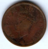 1/4 анны 1939 г. Индия