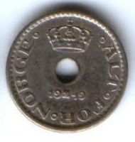 10 эре 1949 г. Норвегия