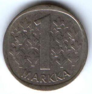 1 марка 1971 г. Финляндия