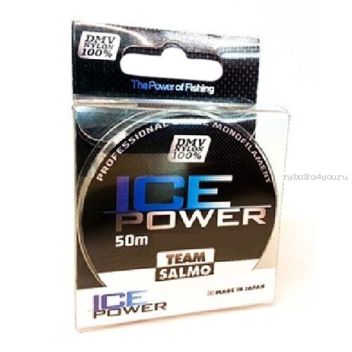 Леска монофильная Team Salmo ICE POWER 50м