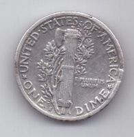 1 дайм 1941 г. S. США