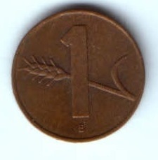 1 раппен 1957 г. Швейцария