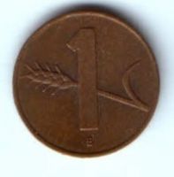 1 раппен 1957 г. Швейцария