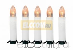 Гирлянда "Свечи LED" 4 м, 20 диодов, цвет теплый белый