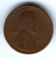 1 цент 1918 г. США