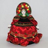 Кукла-грелка на чайник Параскева ручной работы