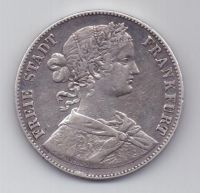 1 талер 1860 г. Франкфурт