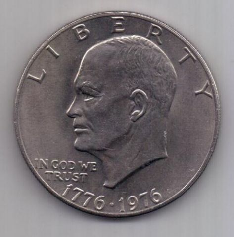 1 доллар 1976 г. UNC. США