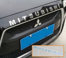 Логотип Mitsubishi, на капот (бампер), хром