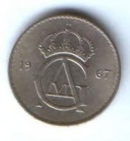 10 эре 1967 г. Швеция