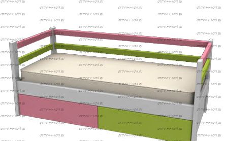 Кровать Кадет Радуга №В