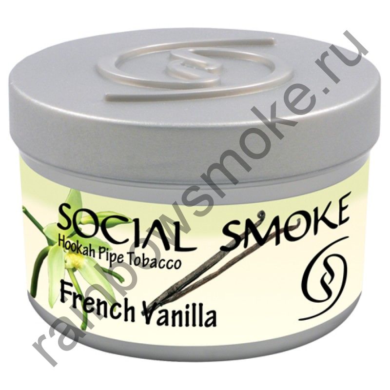 Social Smoke 250 гр - French Vanilla (Френч Ванилла)