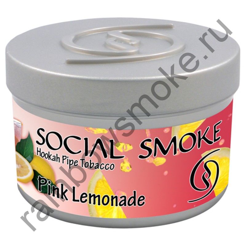 Social Smoke 250 гр - Pink Lemonade (Розовый Лимонад)