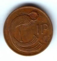 1 пенни 1985 г. Ирландия