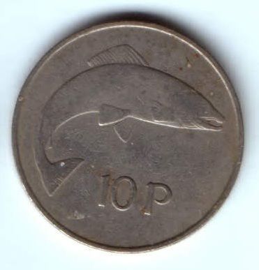 10 пенсов 1969 г. Ирландия
