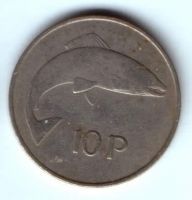 10 пенсов 1969 г. Ирландия