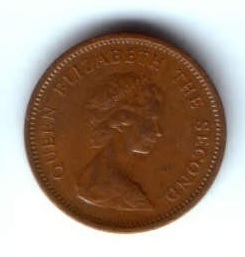 1/2 пенни 1971 г. Джерси