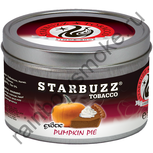 Starbuzz Exotic 250 гр - Pumpkin Pie (Тыквенный Пирог)