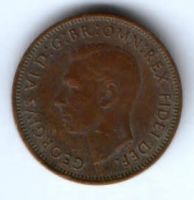 1 фартинг 1951 г. Великобритания
