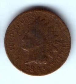 1 цент 1893 г. США