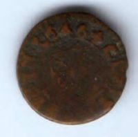 1 солид 1646 г. Польша