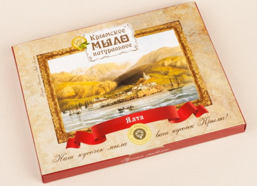 Подарочный набор натурального мыла "Картины Боссоли"