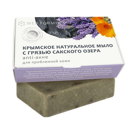 Мыло грязевое MED formula Anti-акне для проблемной кожи