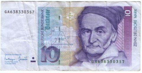 10 марок 1993 г. Германия