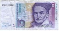 10 марок 1993 г. Германия