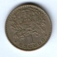 1 эскудо 1966 г. Португалия