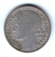 2 франка 1947 г. Франция