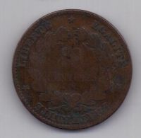 10 сантимов 1870 г. редкий год. Франция